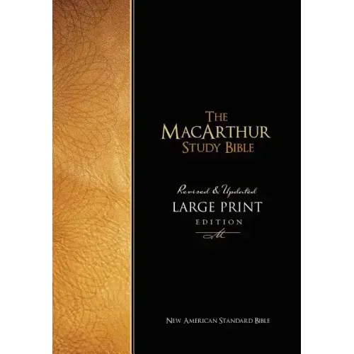 MacArthur Study Bible-NASB-Large Print