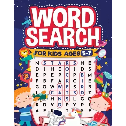 Word Search for Kids Ages 5-7: Fun Word Search for Clever Kids to Improve their Learning Skills and Practice Vocabulary: Great educational workbook w