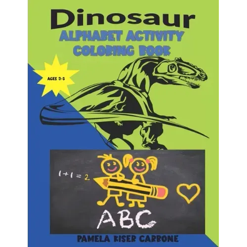 Dinosaur: Alphabet Activity Coloring Book