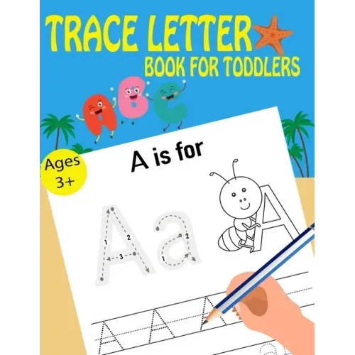 Letter Trace Books For Toddlers