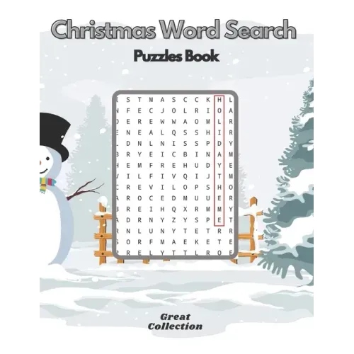 Christmas Word Search Puzzle Book: Holiday Activity Book For Everyone Perfect For Gift