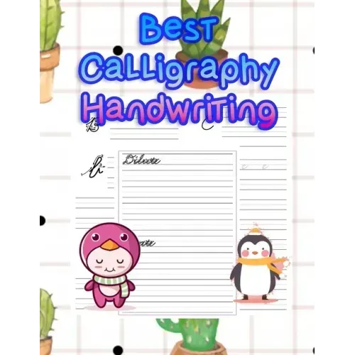 Best Calligraphy Handwriting: handwriting tracing workbook-handwriting practice paper for kids-handwriting practice sheets