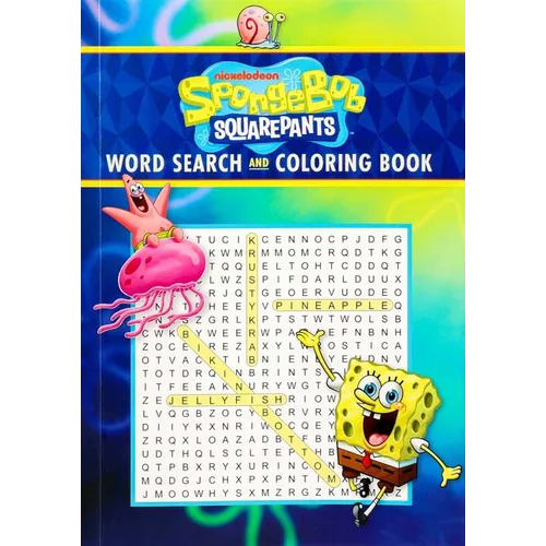 Spongebob Squarepants Word Search and Coloring Book