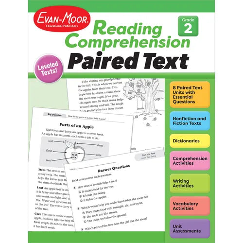Reading Comprehension, Paired Text, Grade 2