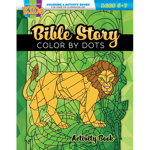 Bible Story Color by Dots: Activity Book