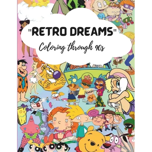 Retro dreams: Coloring through 90s
