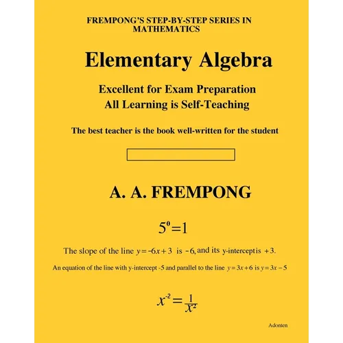 Elementary Algebra