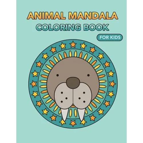 Animal Mandala Coloring Book for Kids