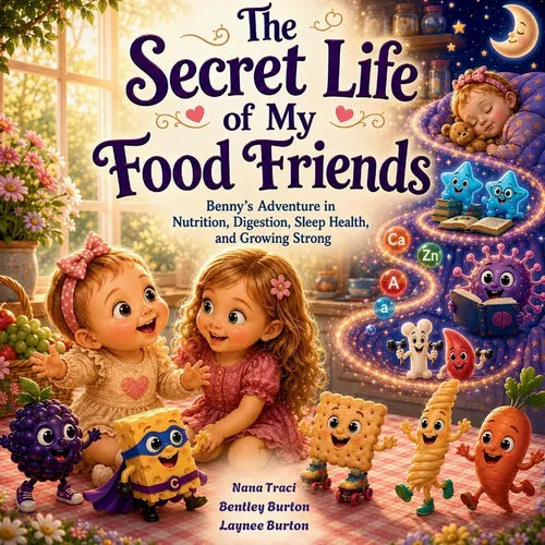 The Secret Life of My Food Friends: Benny's Adventure in Nutrition, Digestion, Sleep Health, and Growing Strong