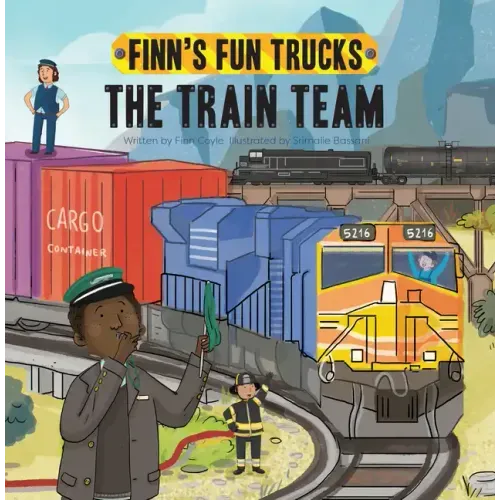 The Train Team: A Lift-The-Page Truck Book