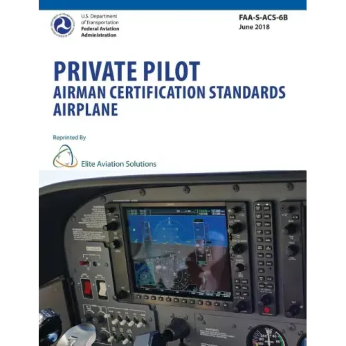 Private Pilot Airman Certification Standards Airplane FAA-S-ACS-6B