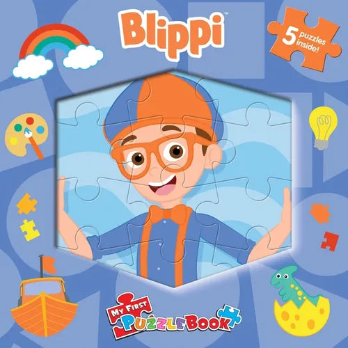 Blippi My First Puzzle Book