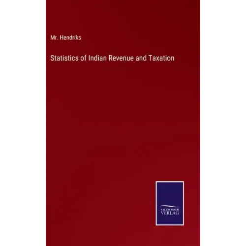 Statistics of Indian Revenue and Taxation