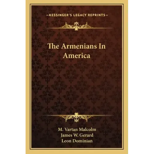 The Armenians in America