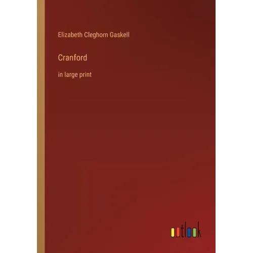 Cranford: in large print