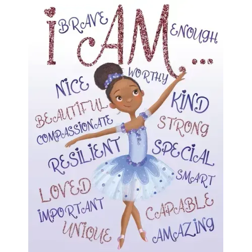 I Am: Positive Affirmations Coloring Book for Young Black Girls African American Children Books