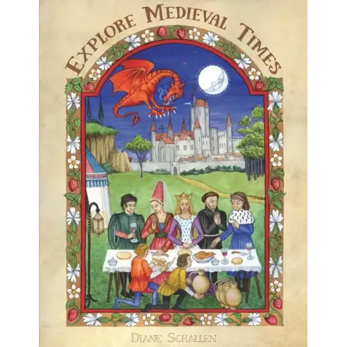 Explore Medieval Times: Age of Chivalry Coloring, Activities & History for Elementary Children.