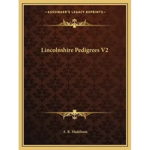 Lincolnshire Pedigrees V2