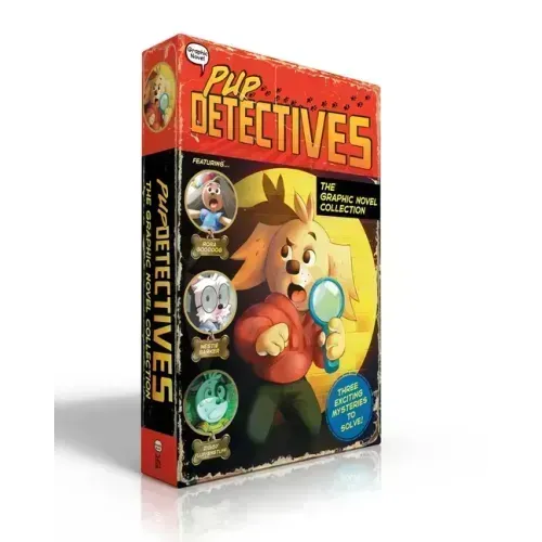 Pup Detectives the Graphic Novel Collection (Boxed Set): The First Case; The Tiger's Eye; The Soccer Mystery