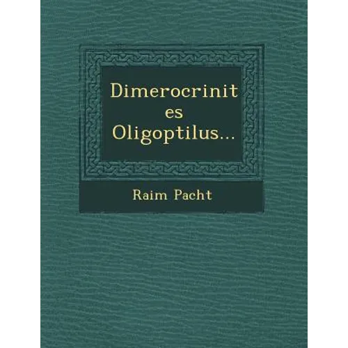 Dimerocrinites Oligoptilus...