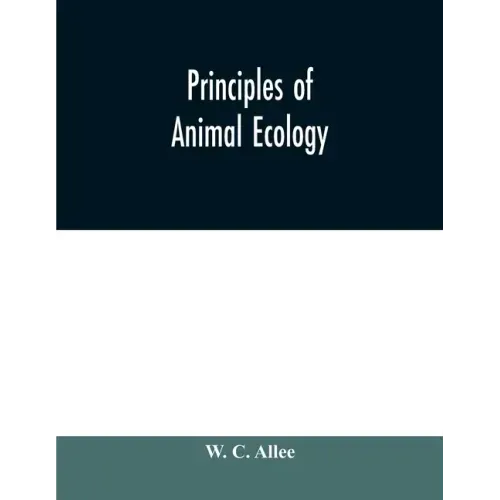 Principles of animal ecology