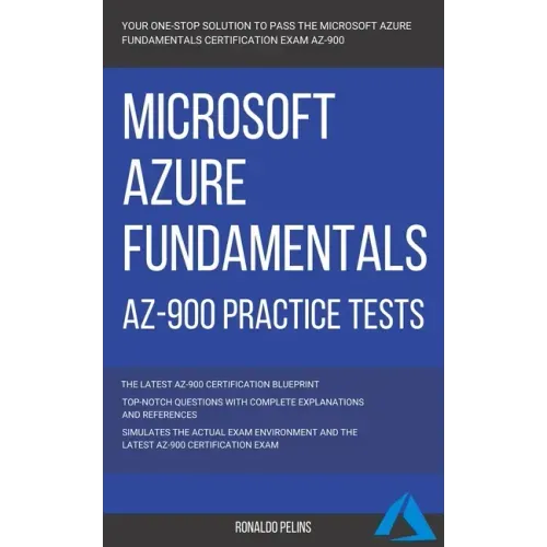 Azure: Microsoft Azure Fundamentals (AZ-900) Practice Tests