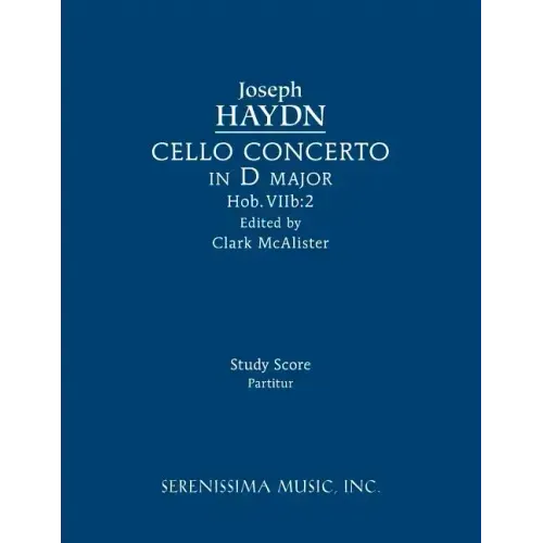 Cello Concerto in D major, Hob.VIIb: 2: Study score