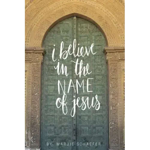 I Believe in the Name of Jesus: Knowing Jesus Through His Seven "I Am" Statements