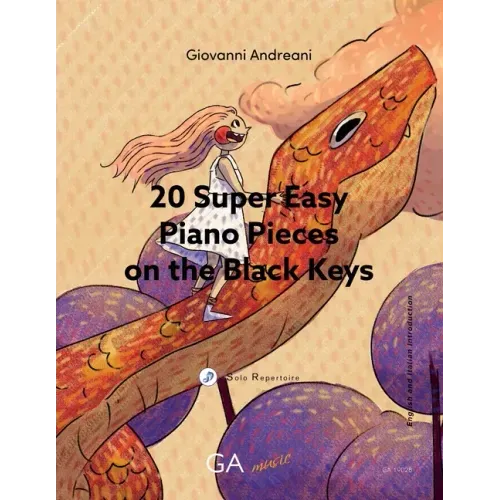 20 Super Easy Piano Pieces on the Black Keys