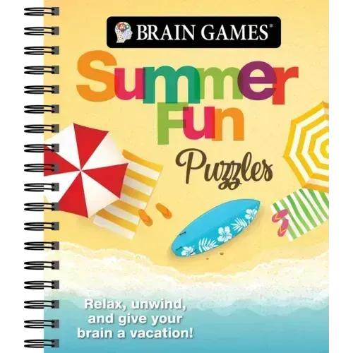 Brain Games - Summer Fun Puzzles: Relax, Unwind, and Give Your Brain a Vacation