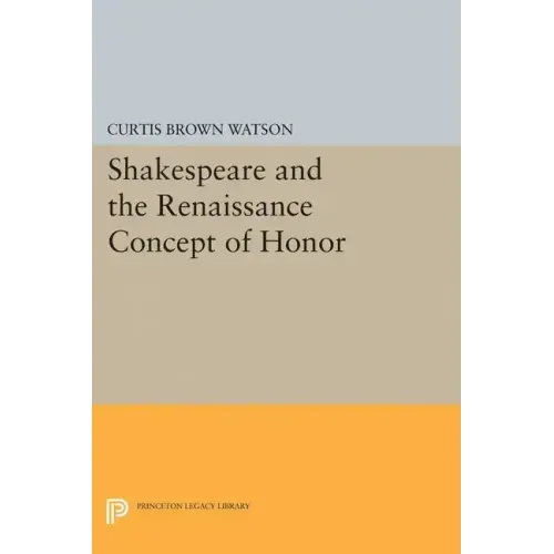 Shakespeare and the Renaissance Concept of Honor