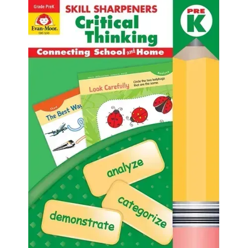 Skill Sharpeners: Critical Thinking, Prek Workbook