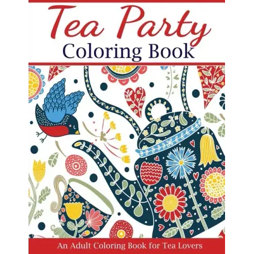 Tea Party Coloring Book