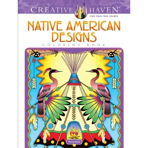 Creative Haven Native American Designs Coloring Book