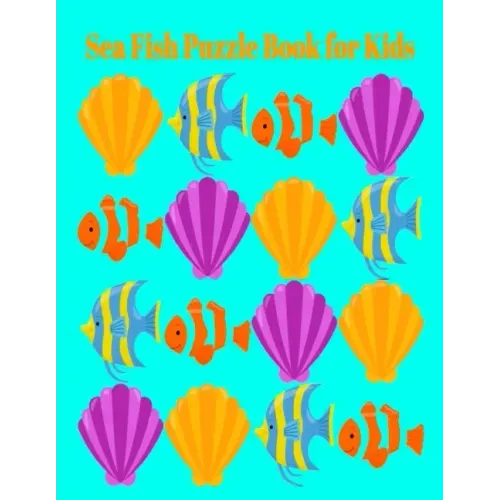 Sea Fish Puzzle Book for Kids