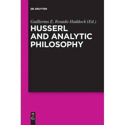 Husserl and Analytic Philosophy