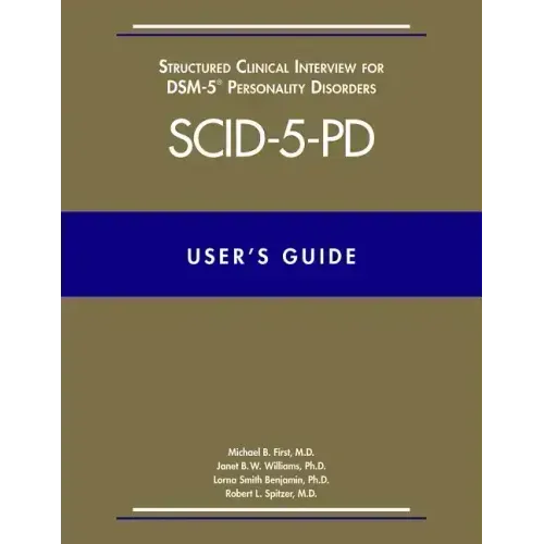 Structured Clinical Interview for Dsm-5(r) Disorders--Clinician Version (Scid-5-CV)