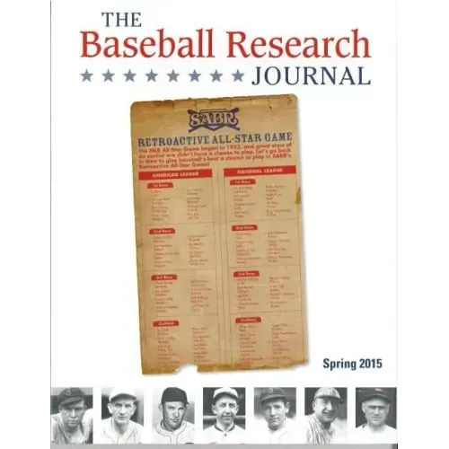 Baseball Research Journal (BRJ), Volume 44 #1