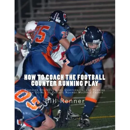 How to Coach the Football Counter Running Play: Teaching Offensive Line, Quarterback, and Running Back Details to Execute Against Multiple Fronts