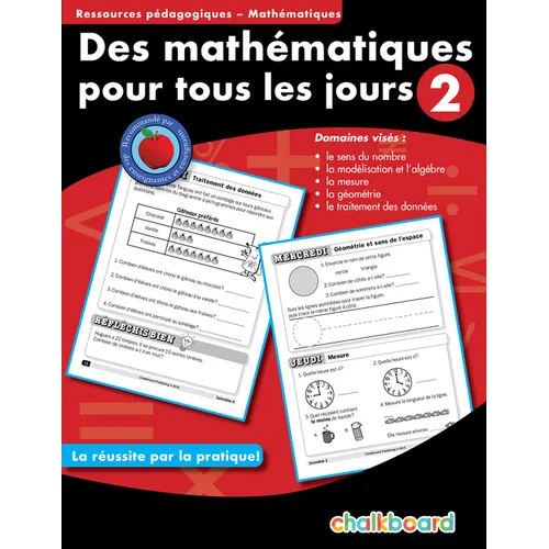 Des Mathematiques Pour Tous Les Jours 2