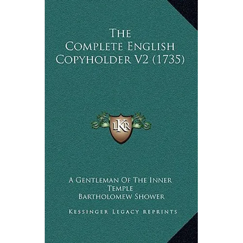 The Complete English Copyholder V2 (1735)