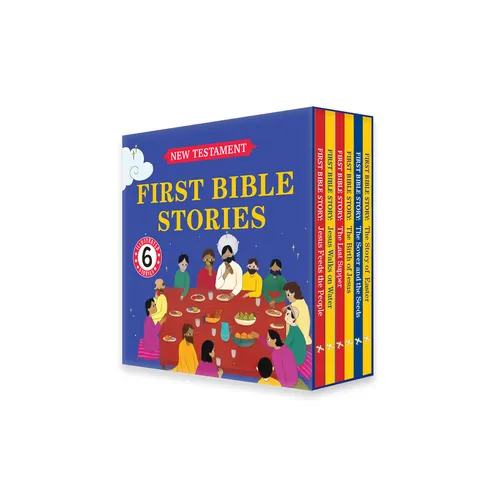 First Bible Stories (Old Testament) (6 Books Box Set): An Illustrated Board Book Boxset Consisting Bible Story Books for Kids I Inspiring Tales Ages 5