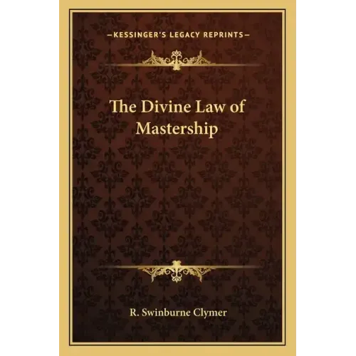 The Divine Law of Mastership