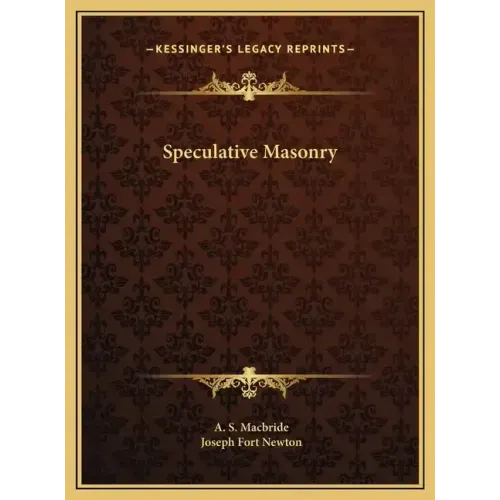 Speculative Masonry