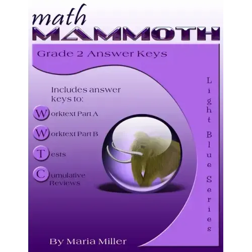 Math Mammoth Grade 2 Answer Keys