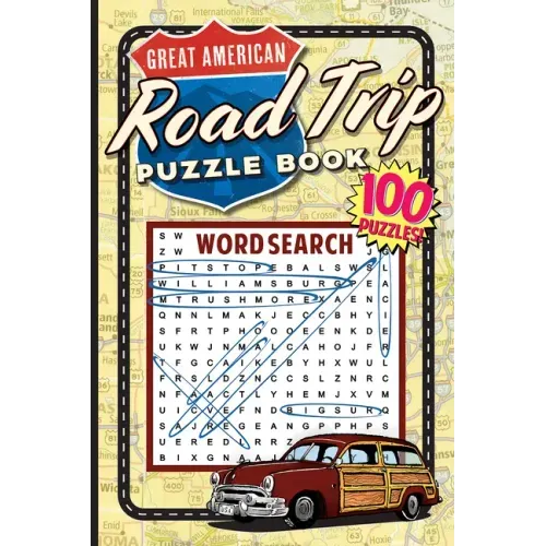 Great American Road Trip Puzzle Book (100)