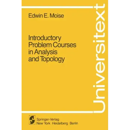 Introductory Problem Courses in Analysis and Topology