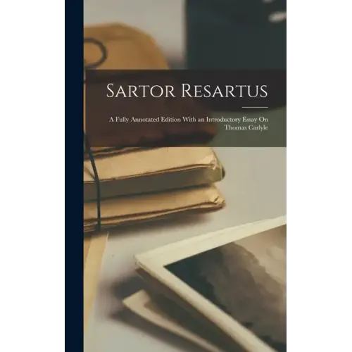 Sartor Resartus: A Fully Annotated Edition With an Introductory Essay On Thomas Carlyle