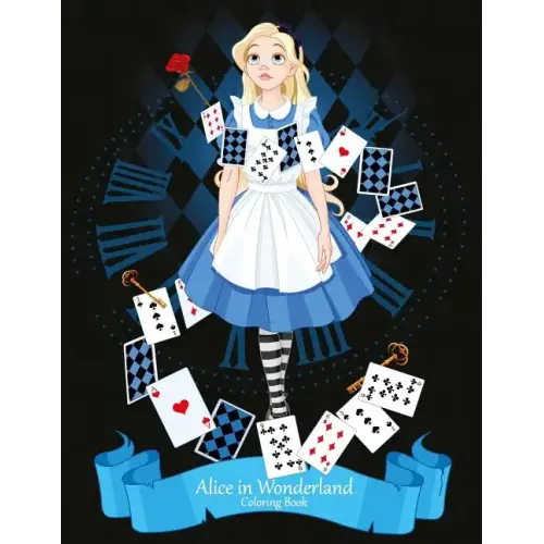 Alice in Wonderland Coloring Book 1