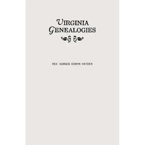 Virginia Genealogies